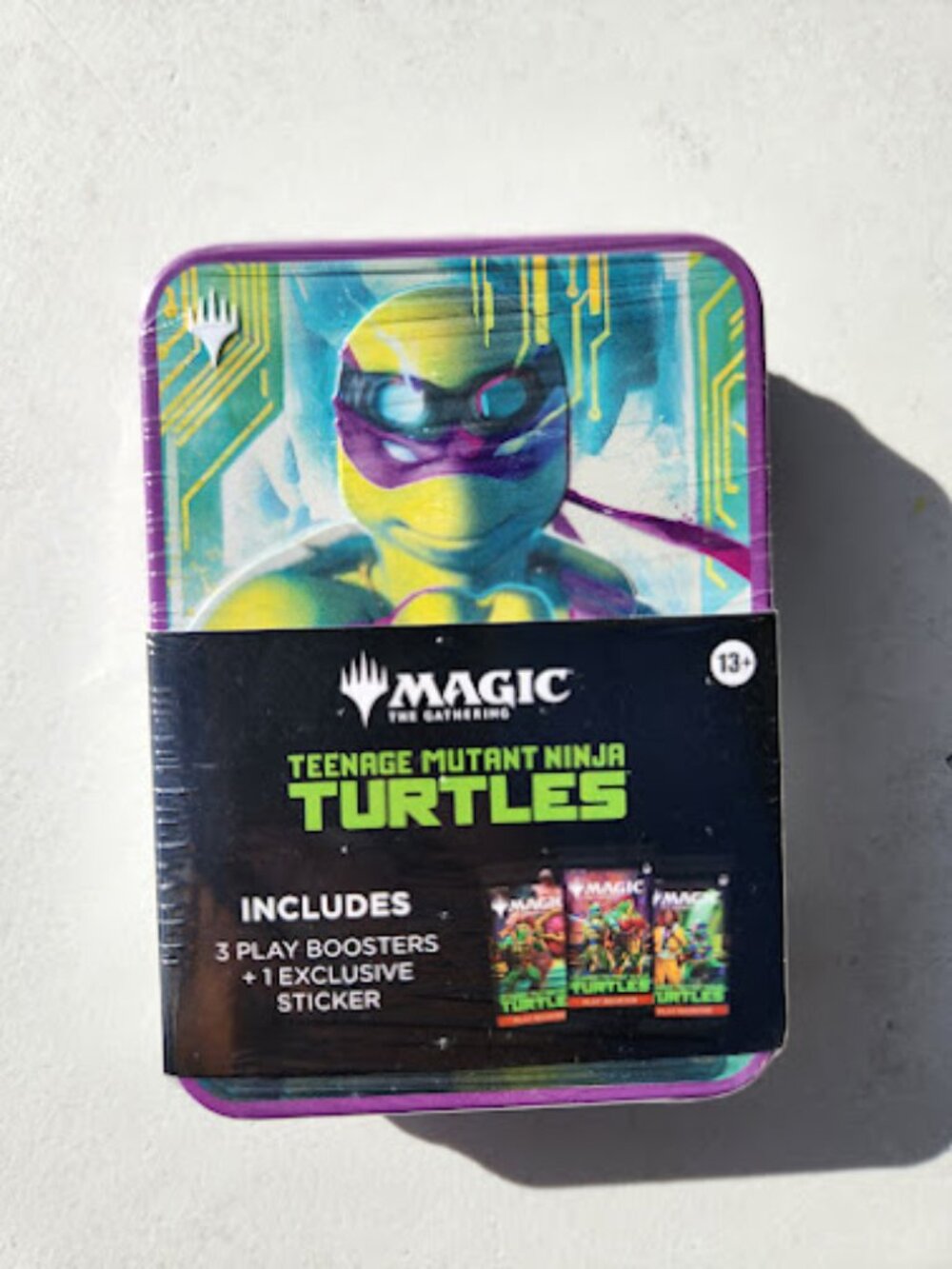New Magic: The Gathering x TMNT Donatello Collector Tin Teenage Mutant Ninja Tur
